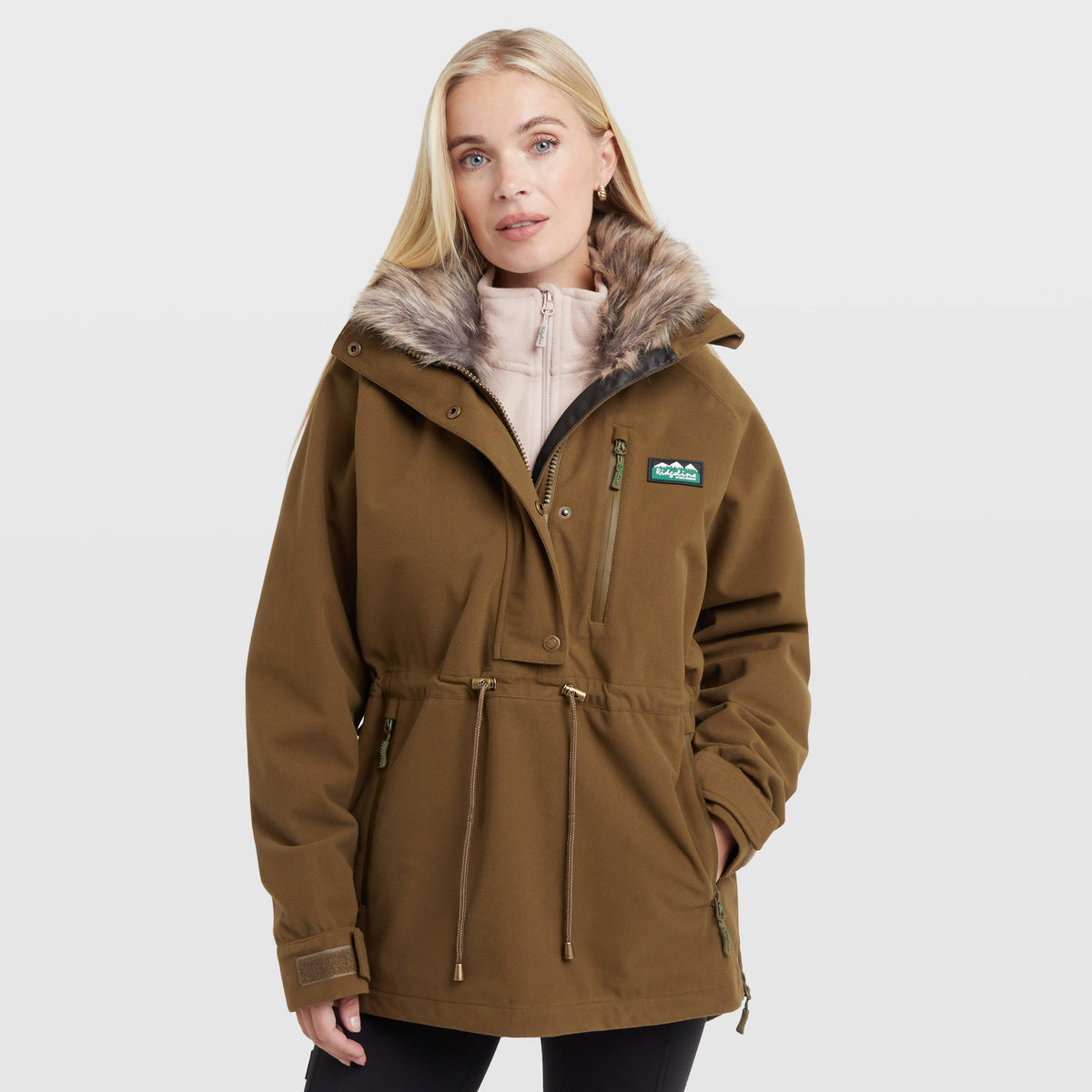 Womens Monsoon Arctic Smock Teak