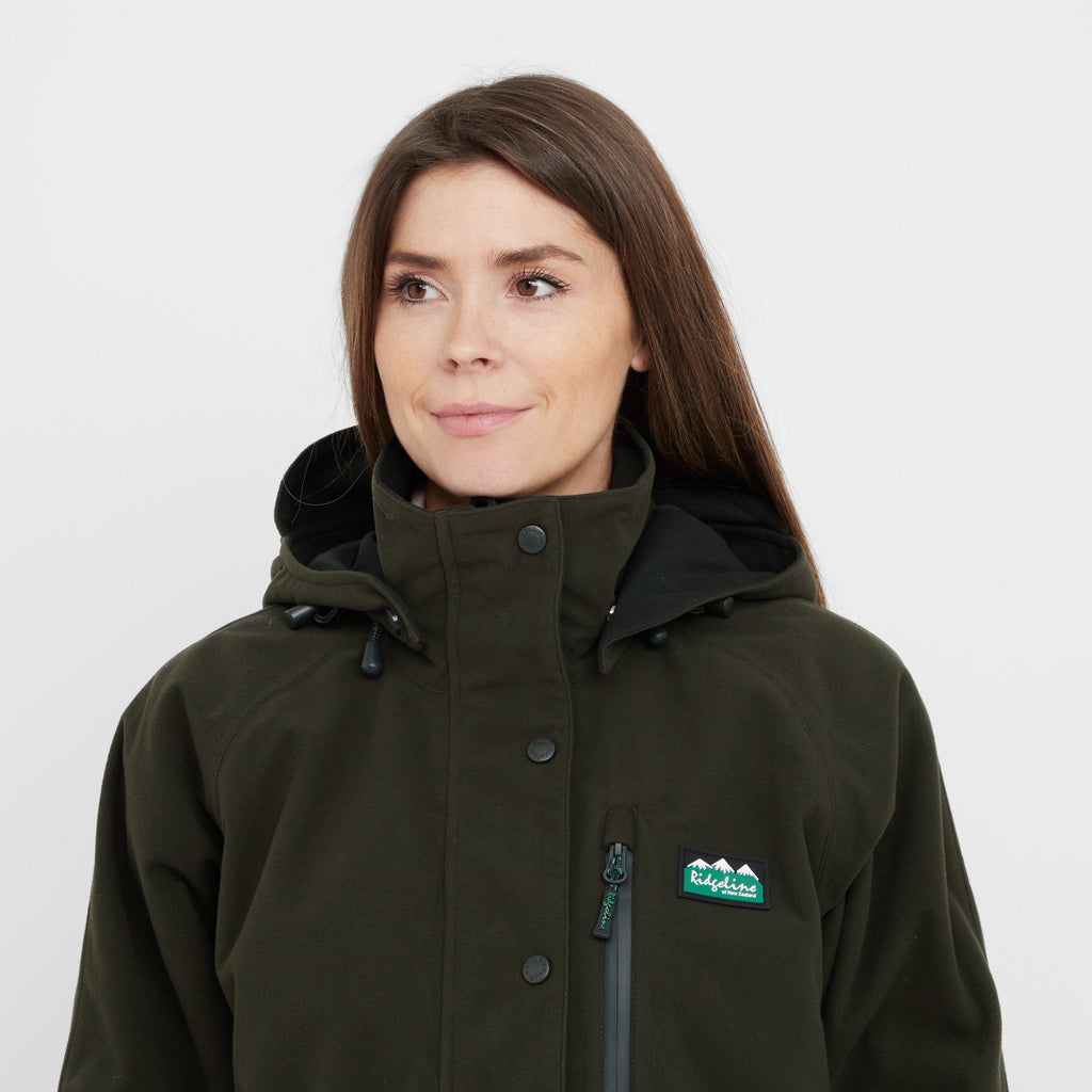 Womens Monsoon II Classic Smock Deep Forest