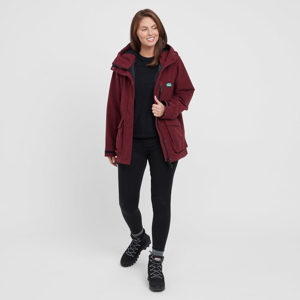 Womens Rhea Jacket Winter Berry