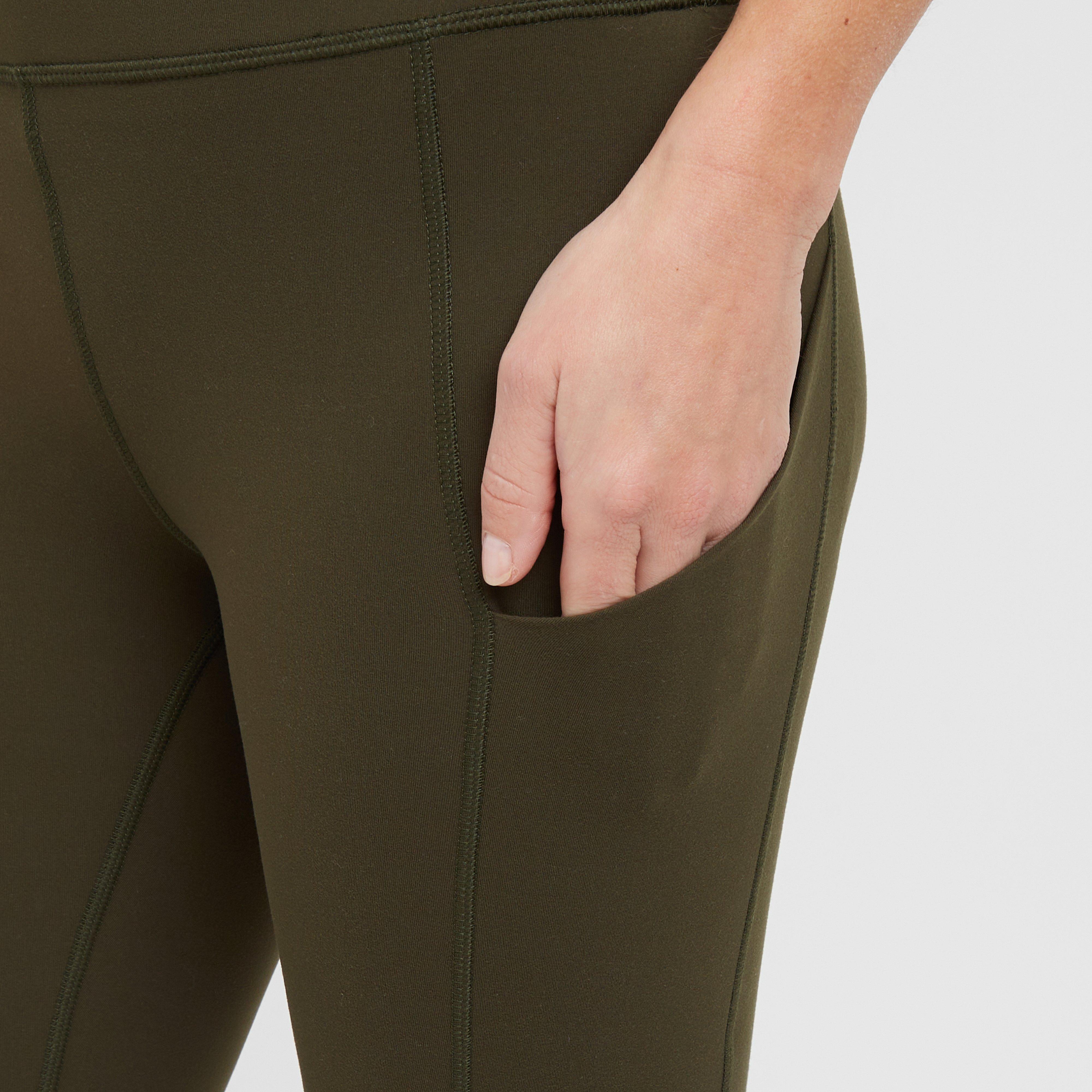 Womens Infinity Leggings Deep Forest