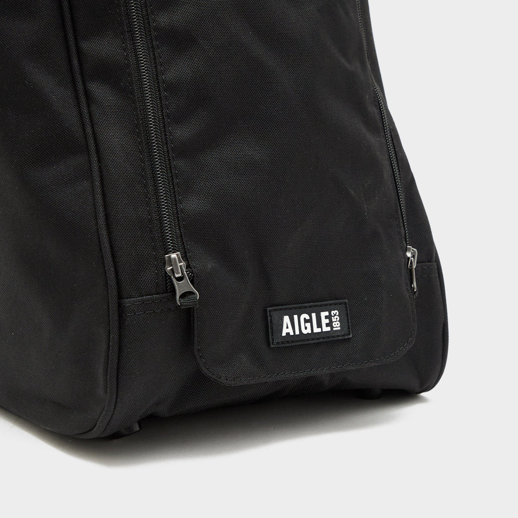 Rubber Wellington Boot Bag Black