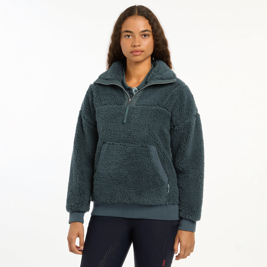 Womens Tara Teddy Fleece Petrol
