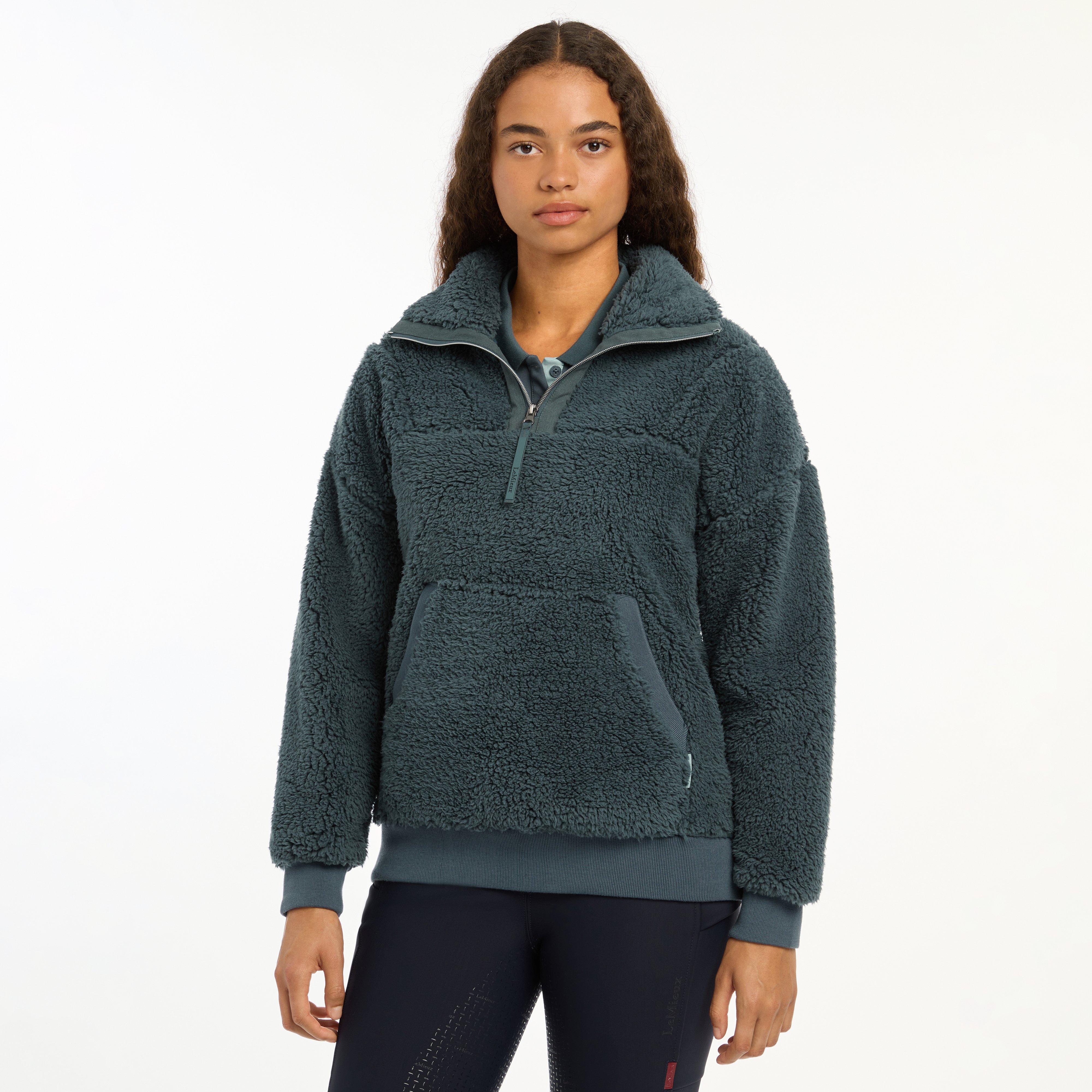 Womens Tara Teddy Fleece Petrol