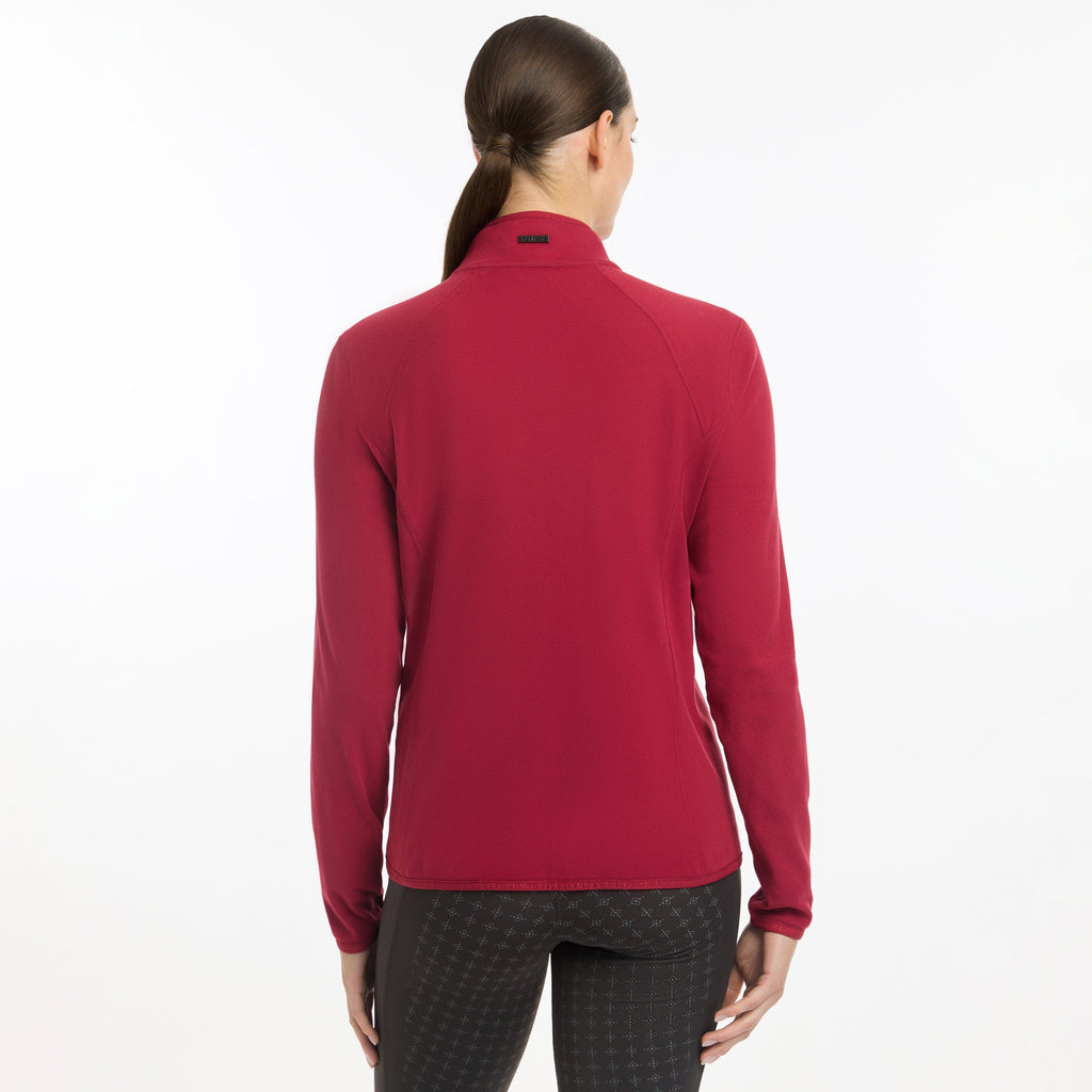 Womens Faye Fleece Zip Through Ember
