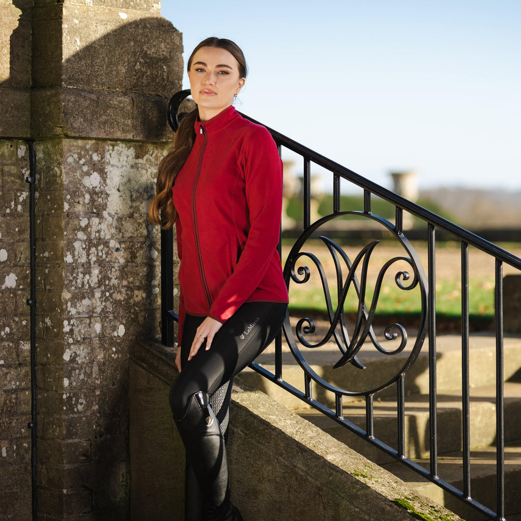 Womens Faye Fleece Zip Through Ember