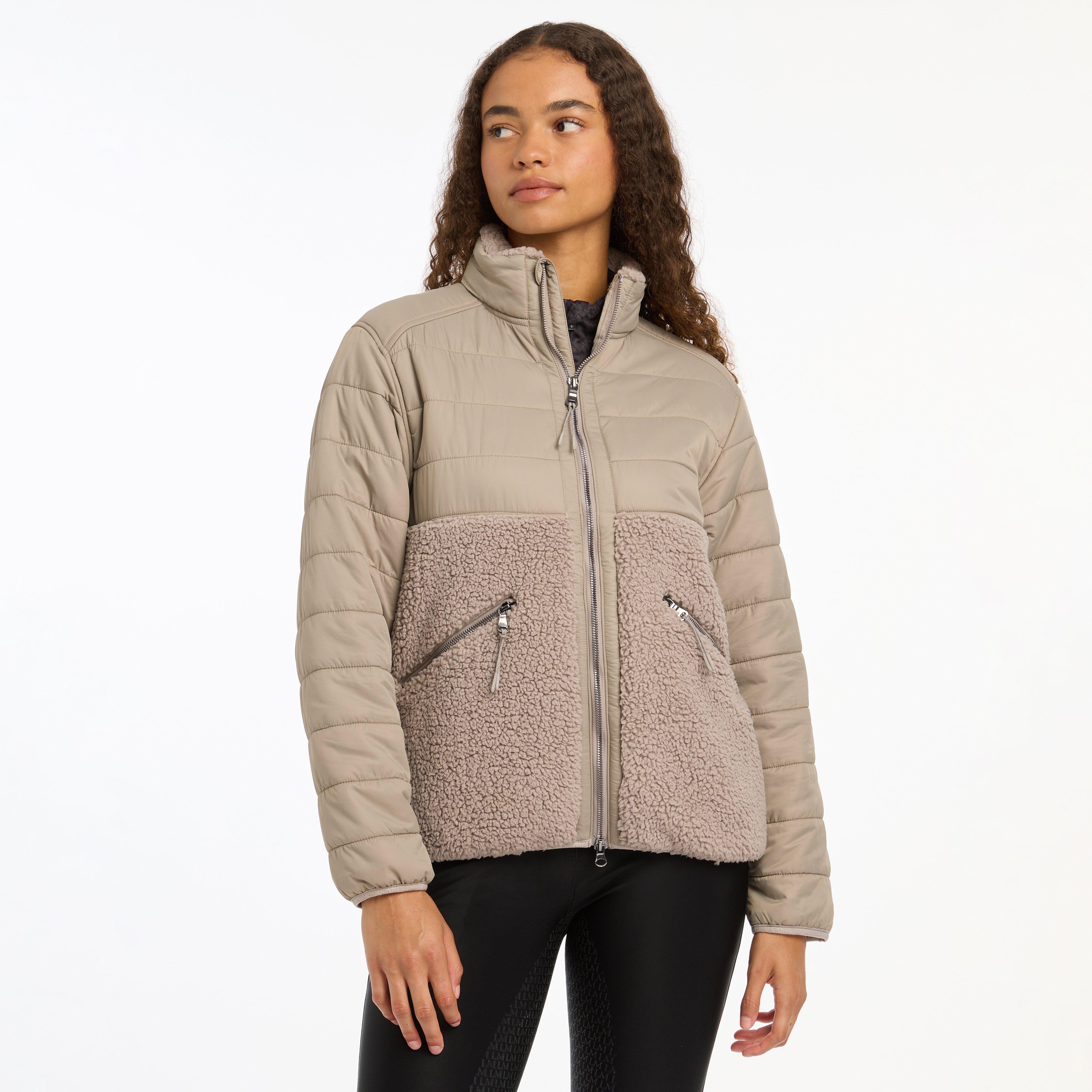Womens Alissa Hybrid Fleece Ash
