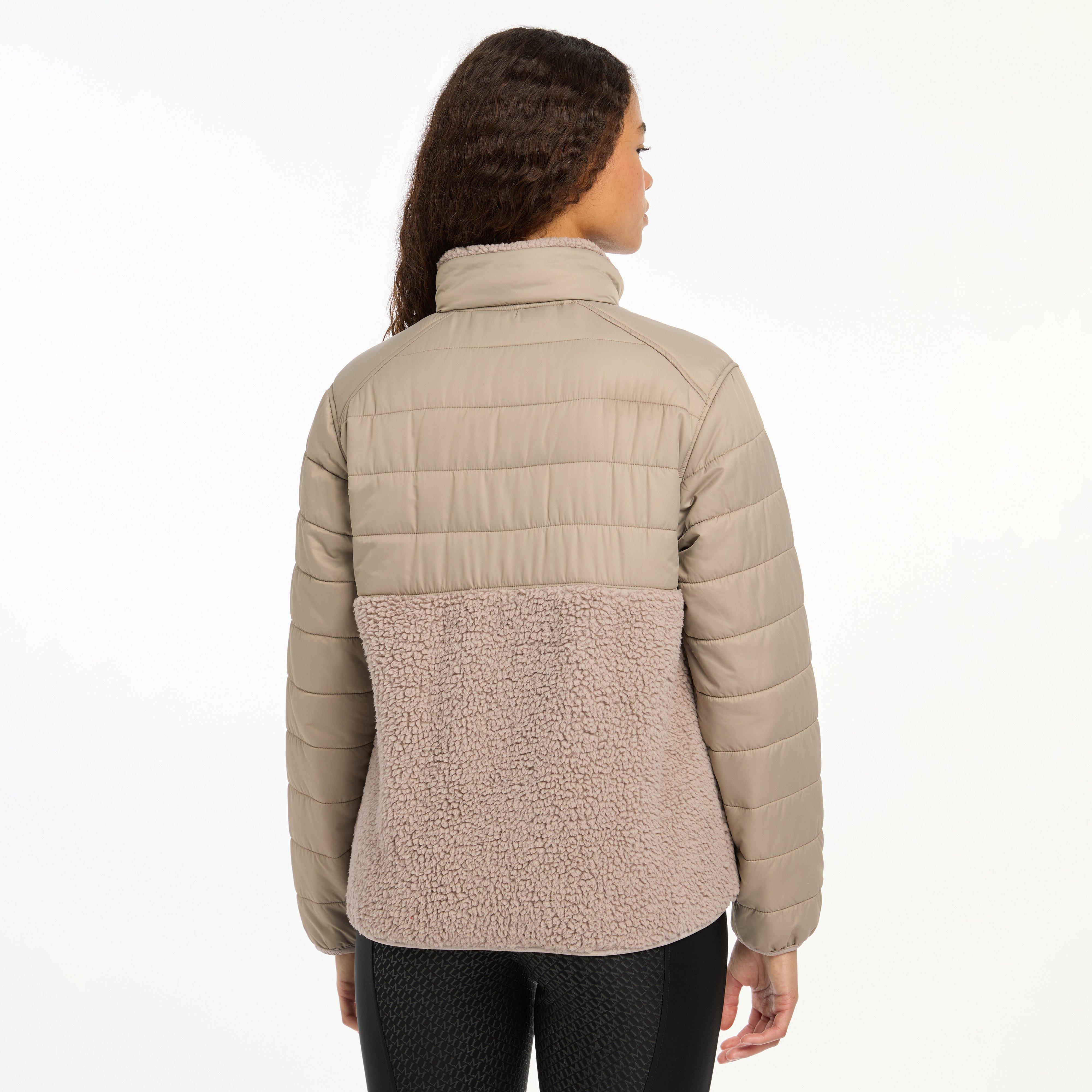 Womens Alissa Hybrid Fleece Ash