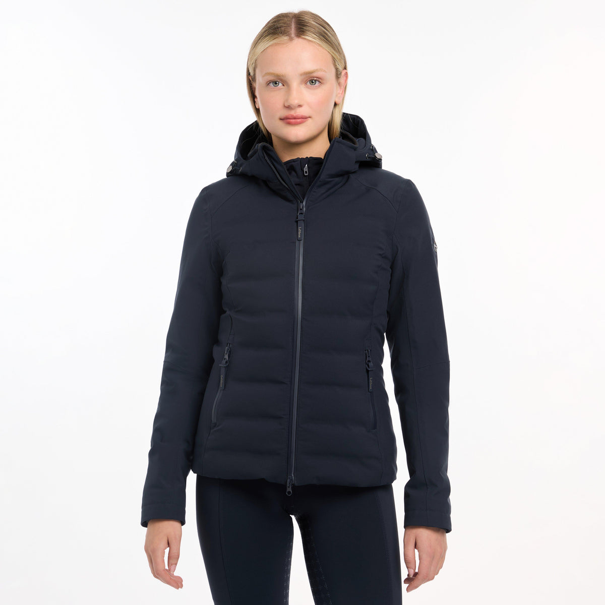 Womens Brooke Waterproof Hybrid Jacket Navy