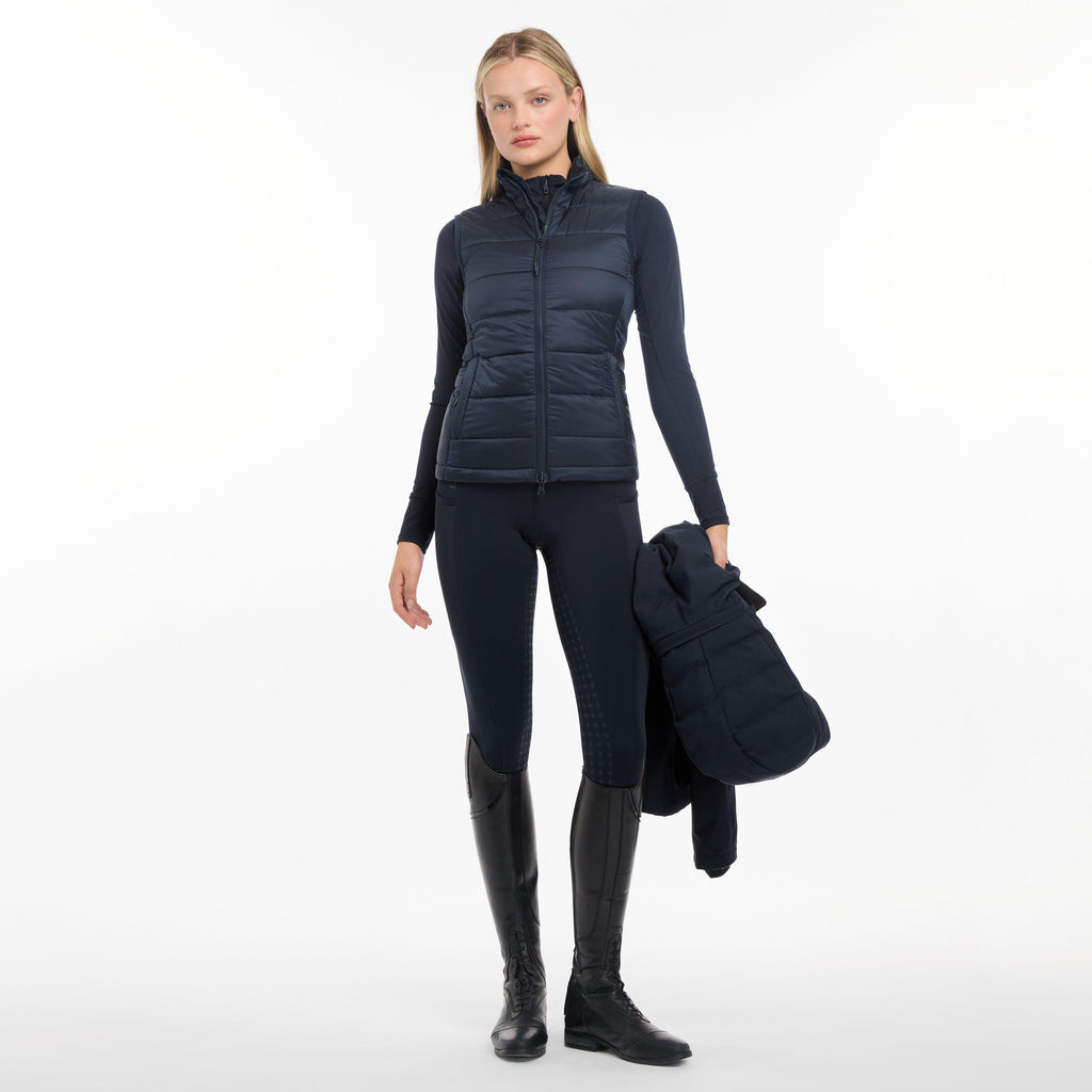 Womens Brooke Waterproof Hybrid Jacket Navy