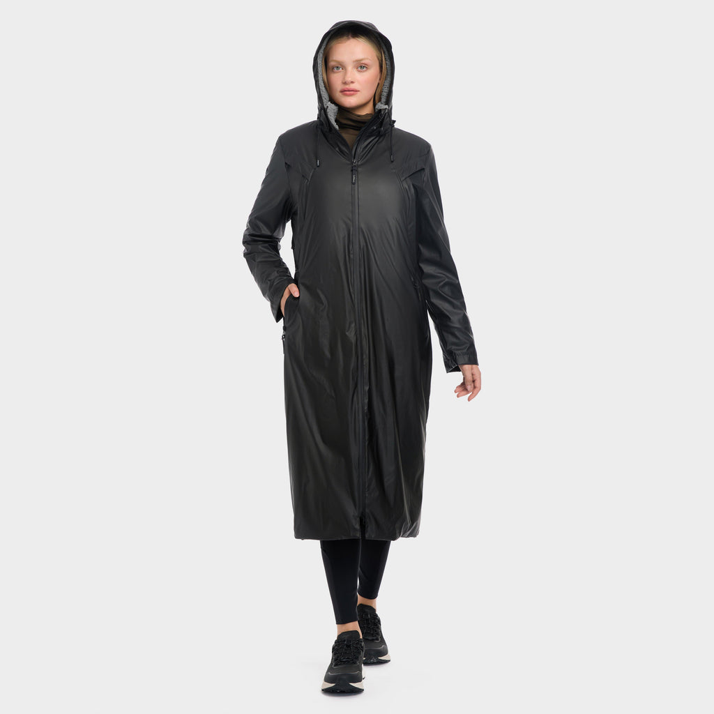 Womens All Elements Coat Black