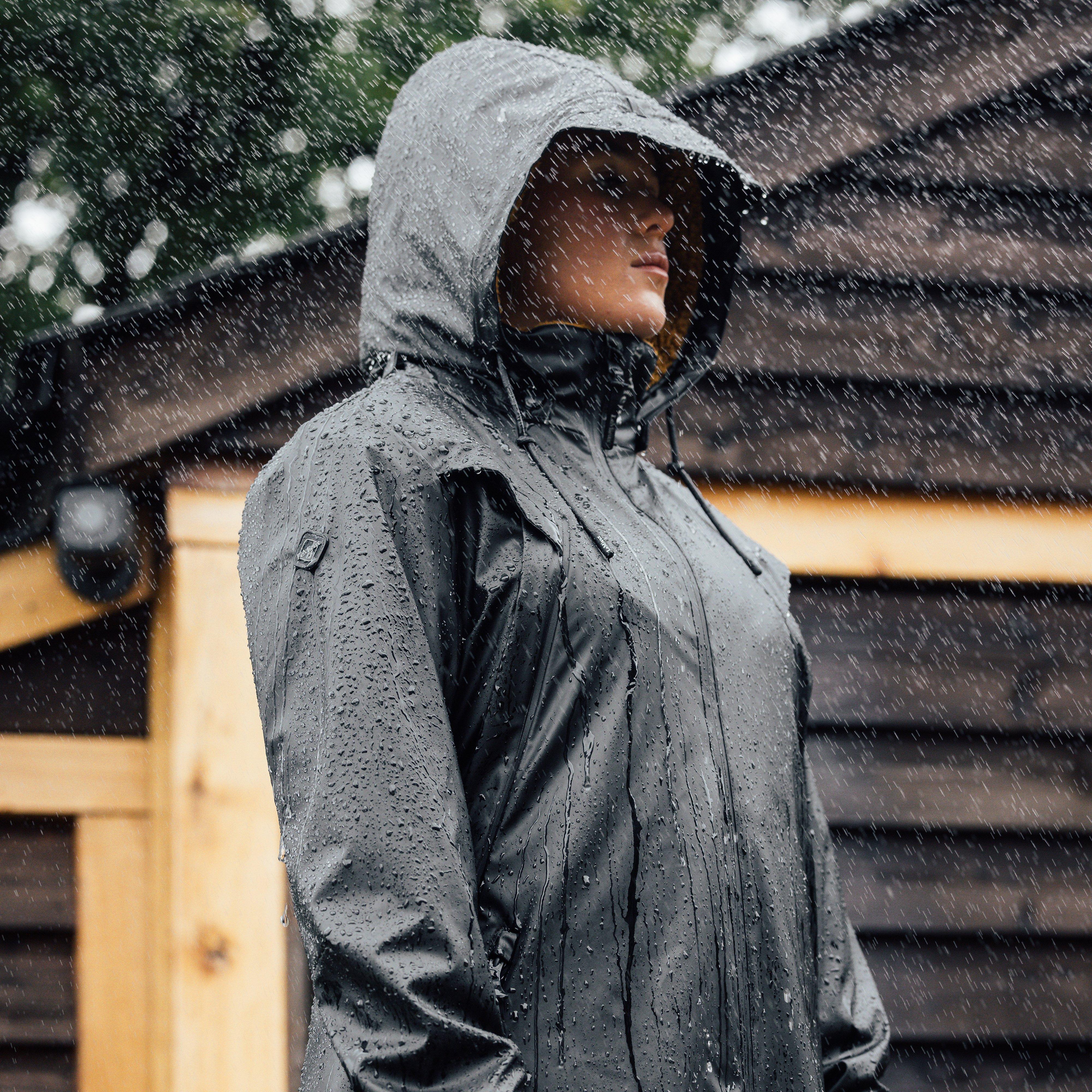 Womens All Elements Coat Black