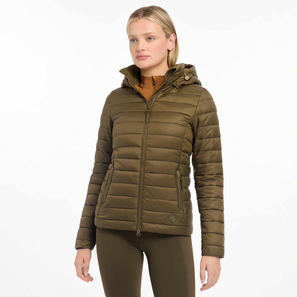 Womens Tilly Hooded Puffer Jacket Alpine