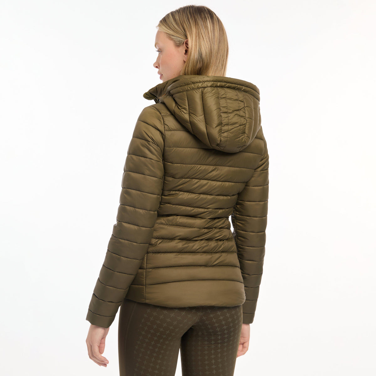 Womens Tilly Hooded Puffer Jacket Alpine