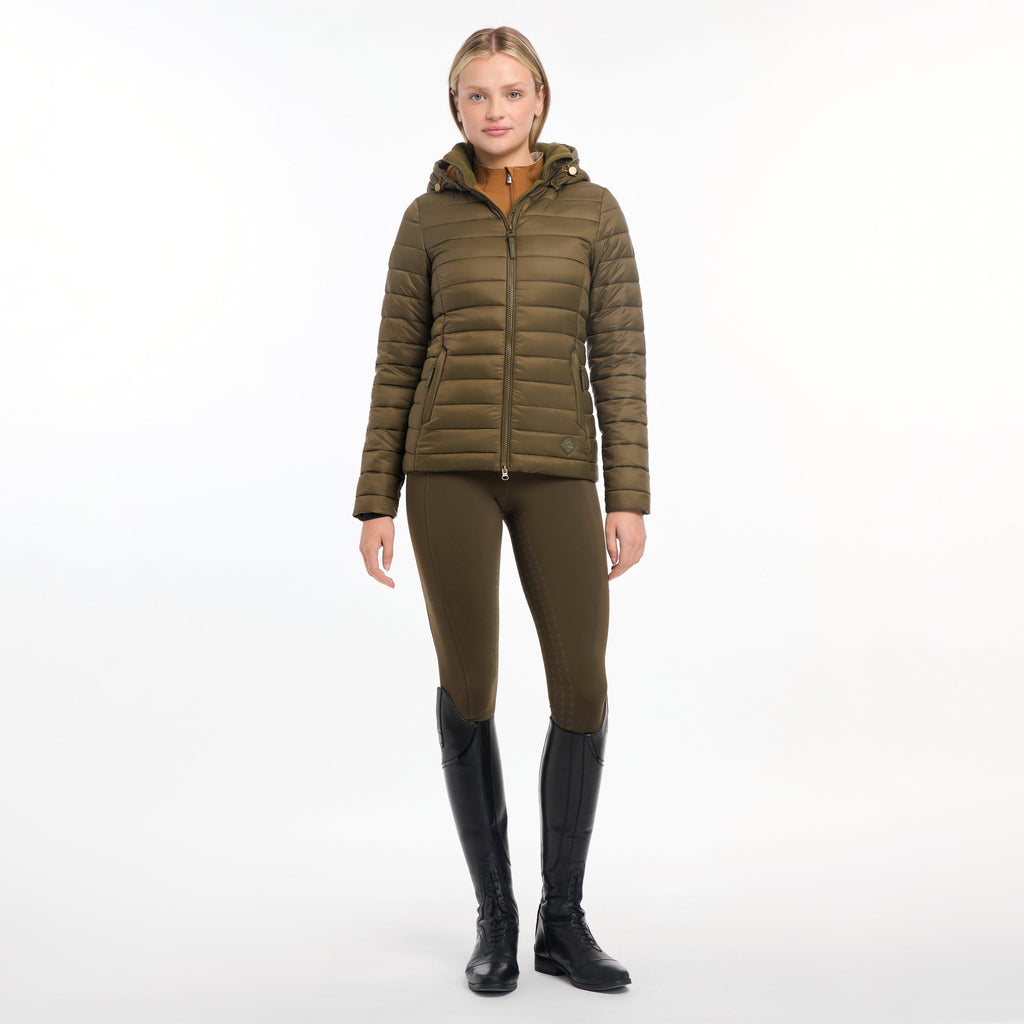 Womens Tilly Hooded Puffer Jacket Alpine