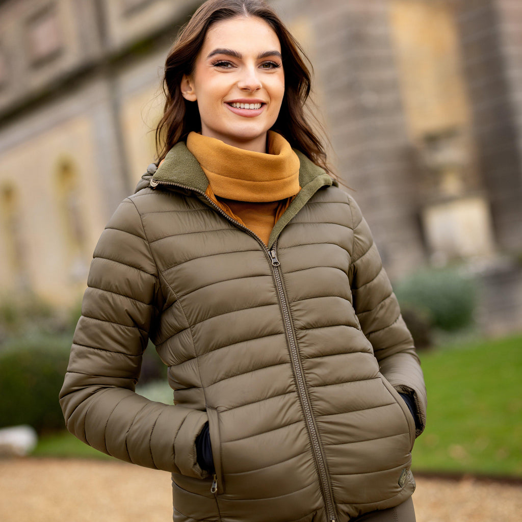 Womens Tilly Hooded Puffer Jacket Alpine