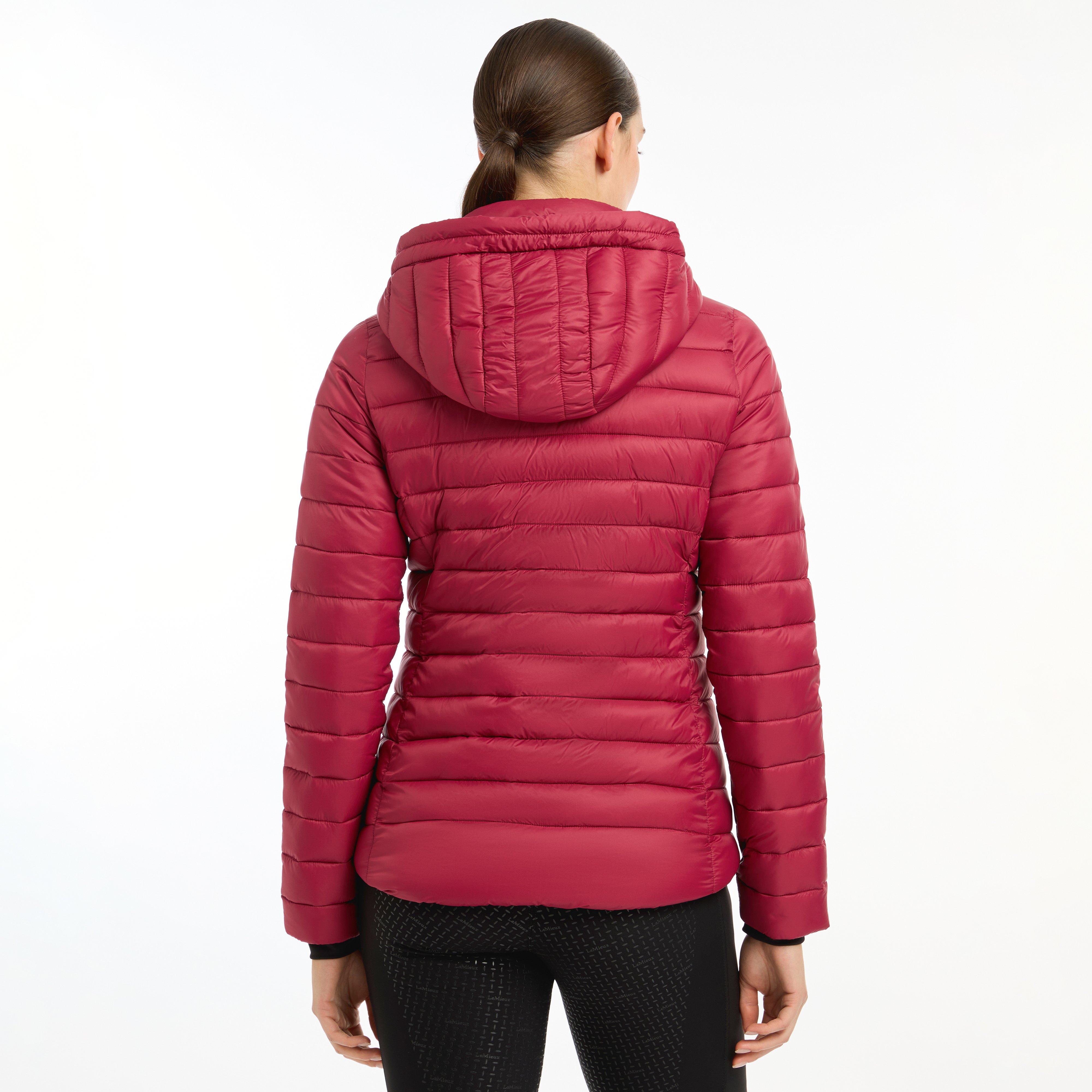Womens Tilly Hooded Puffer Jacket Ember