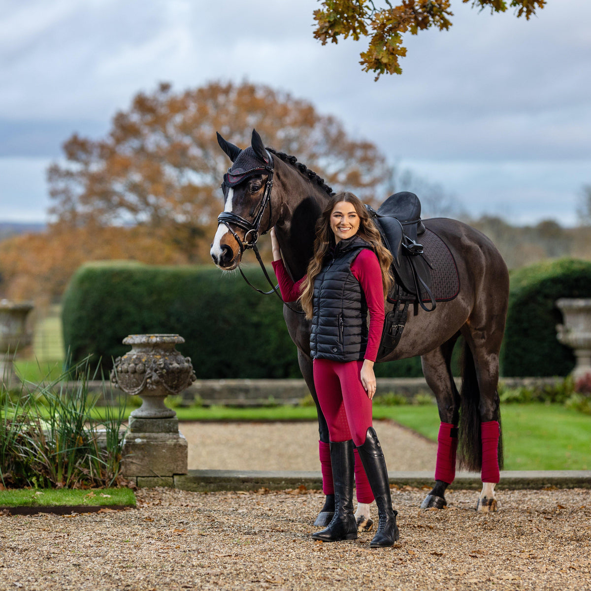 Womens Naomi Pull On Breeches Ember