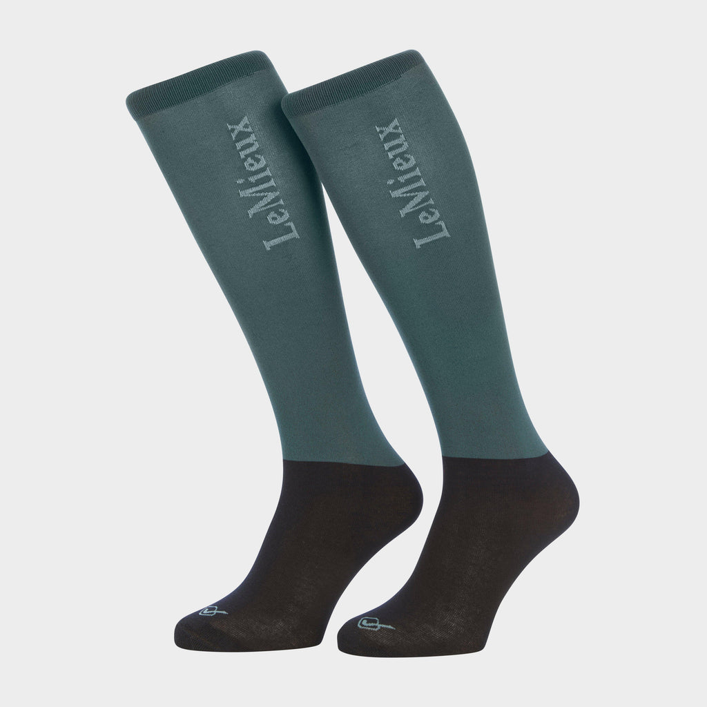 Competition Socks 2 Pack Petrol