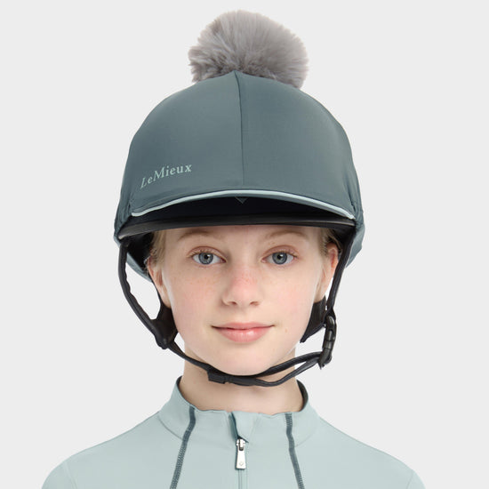 Pippa Hat Silk Petrol