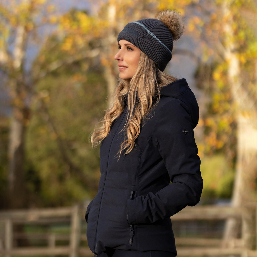 Clara Cable Beanie Petrol