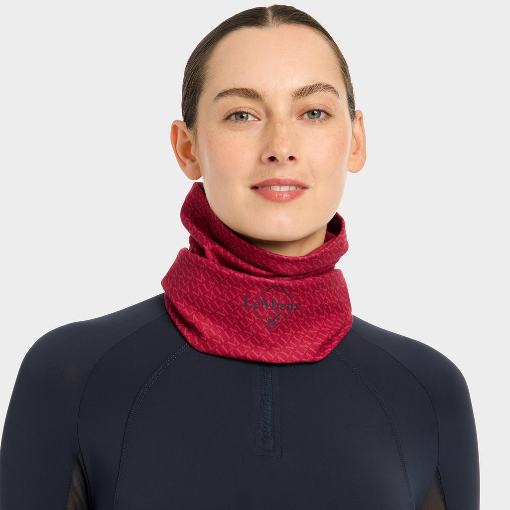 Print Stretch Snood Ember
