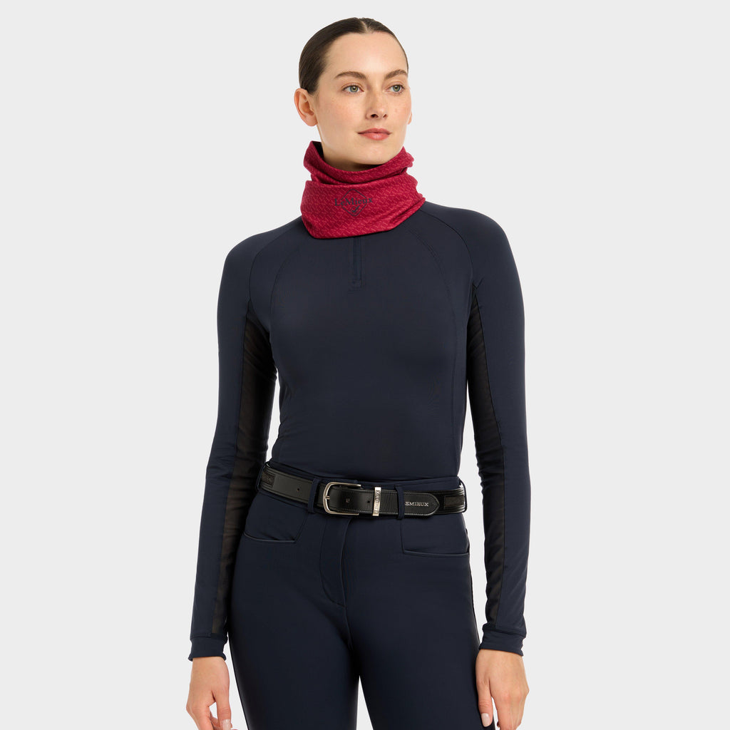 Print Stretch Snood Ember
