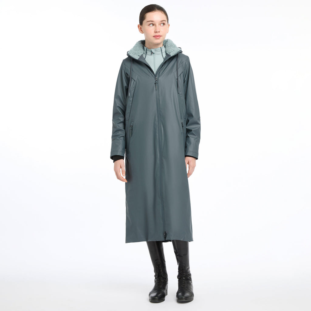 Young Rider All Elements Coat Petrol