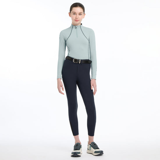 Young Rider Ella Winter Breggings Navy