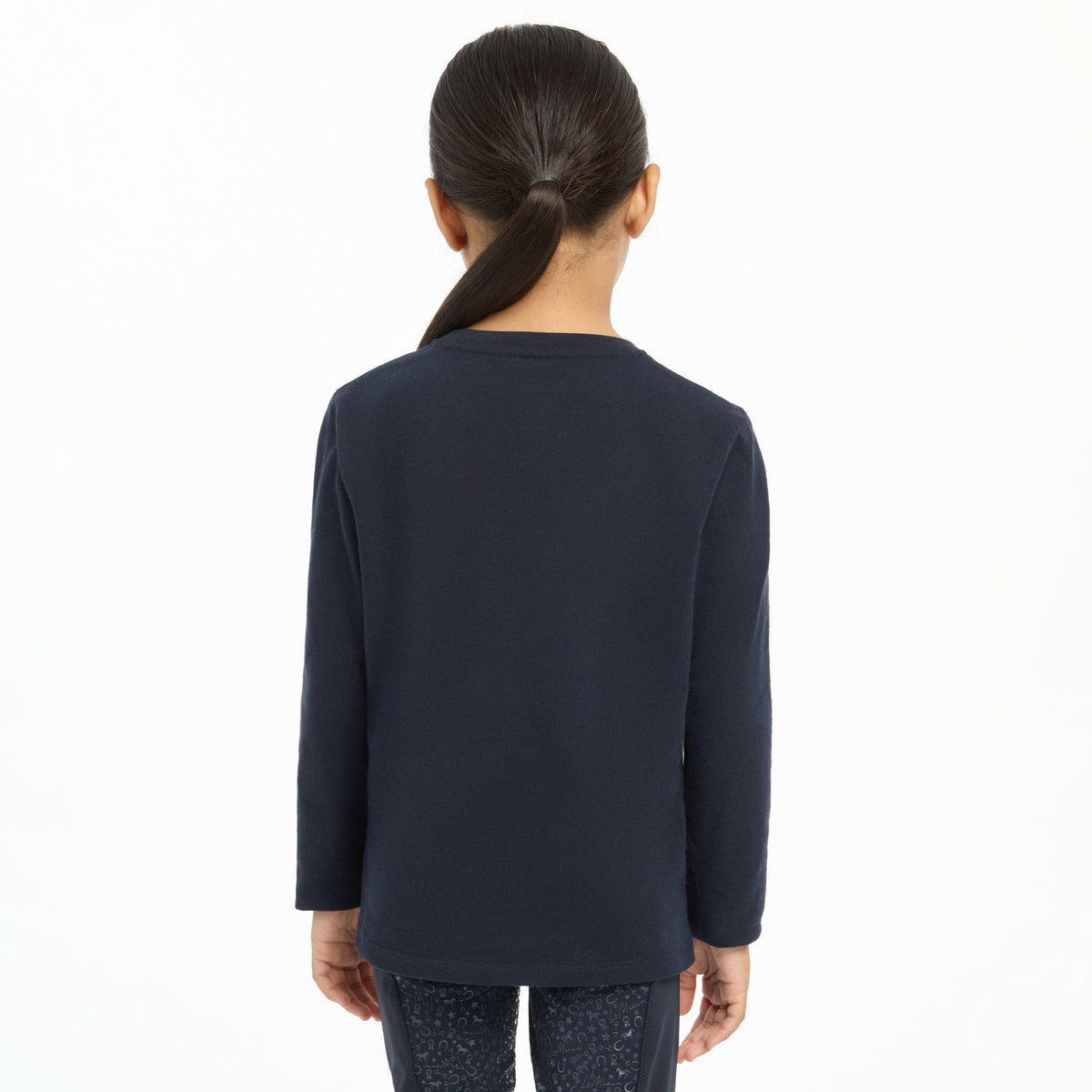 Kids Mini Jessie Long Sleeve Top Navy