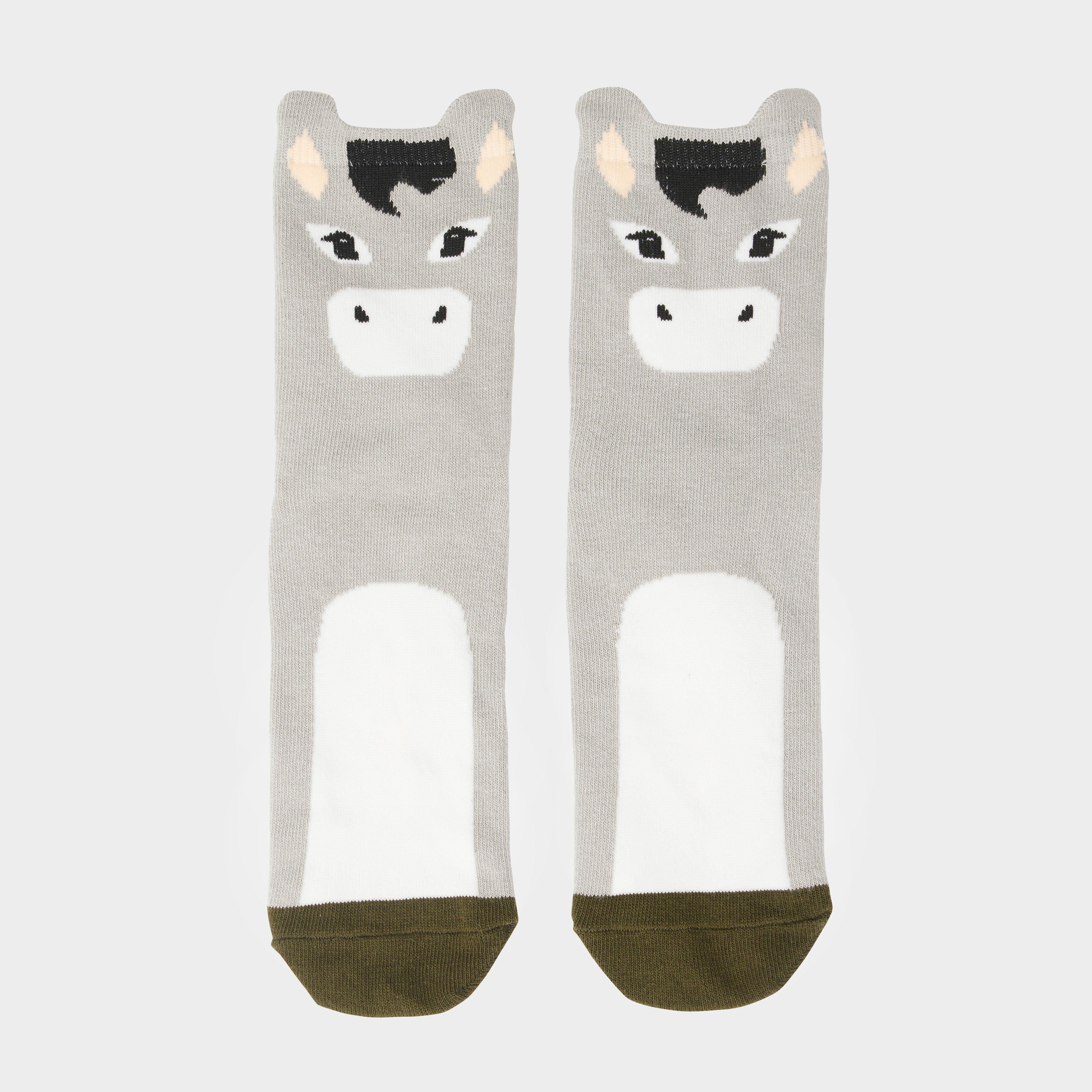 Kids Mini Character Socks 2 Pack Donkey