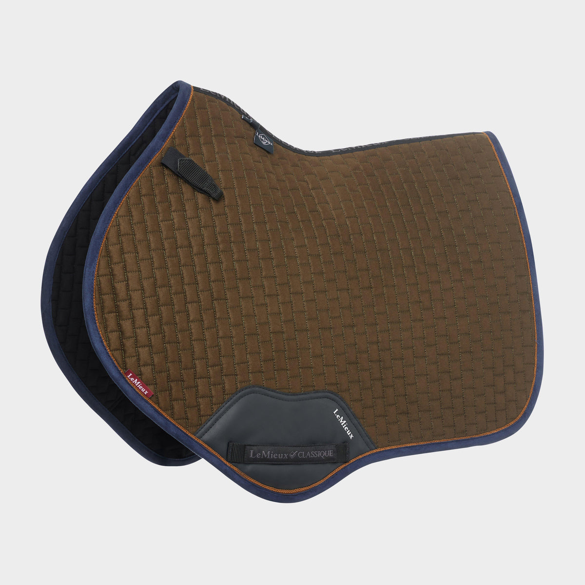 Suede Close Contact Saddle Pad Alpine