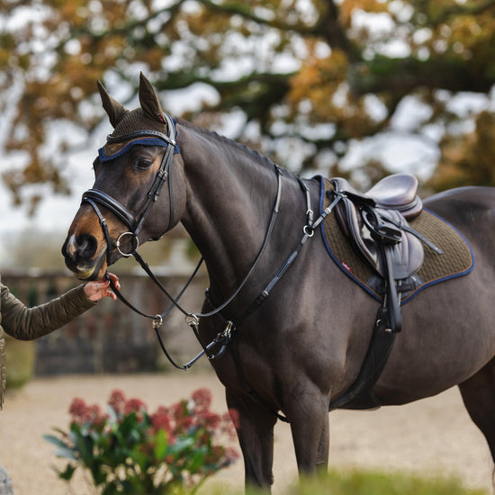 Suede Close Contact Saddle Pad Alpine