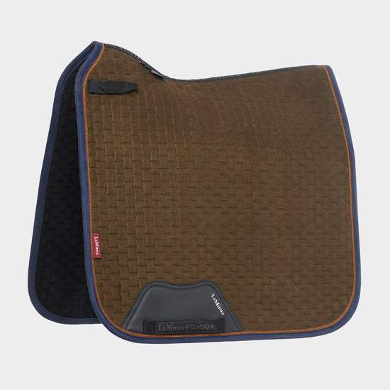Suede Dressage Saddle Pad Alpine