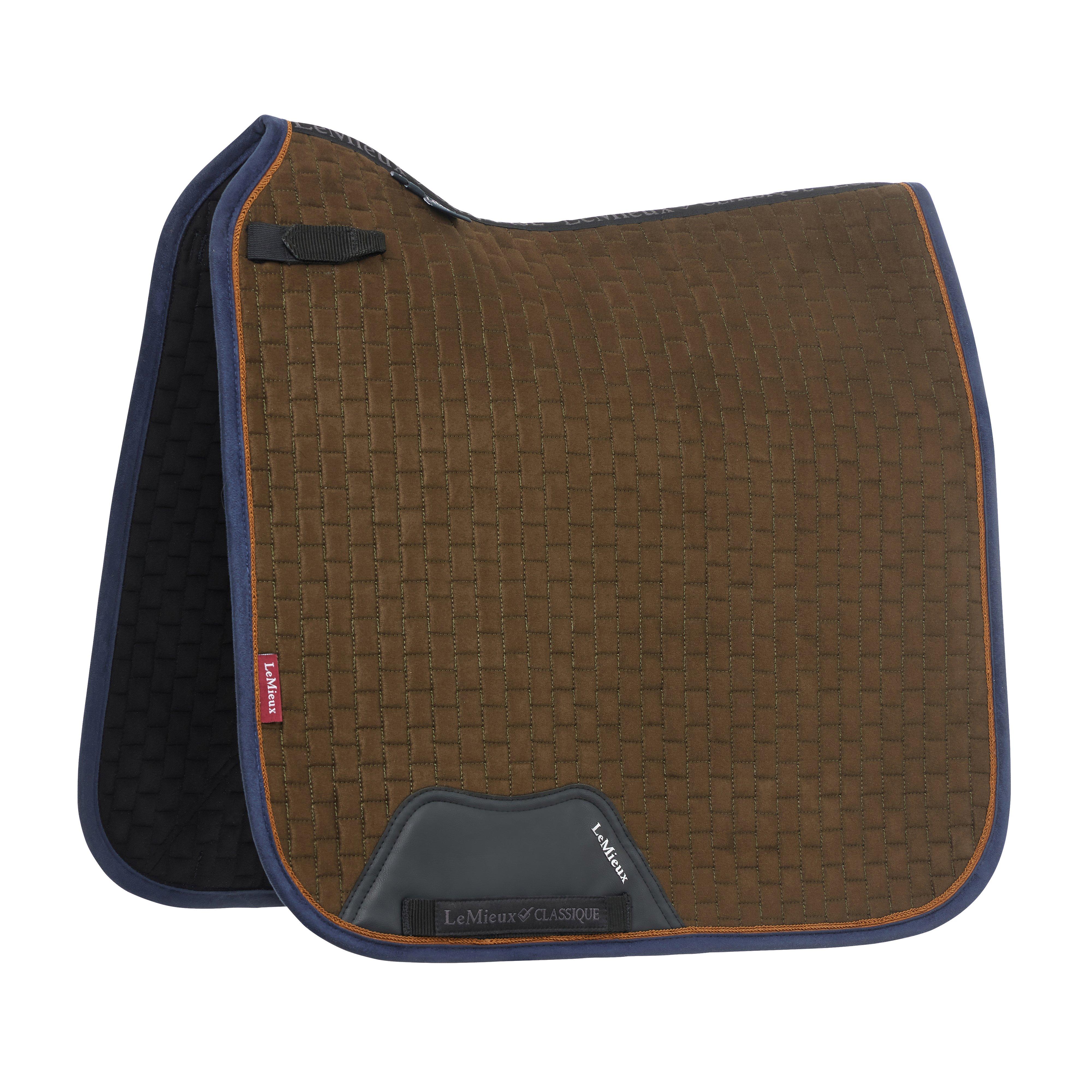 Suede Dressage Saddle Pad Alpine