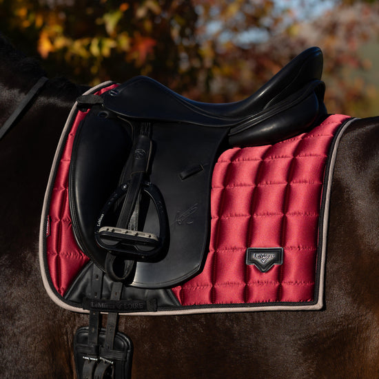 Loire Classic Dressage Square Saddle Pad Ember