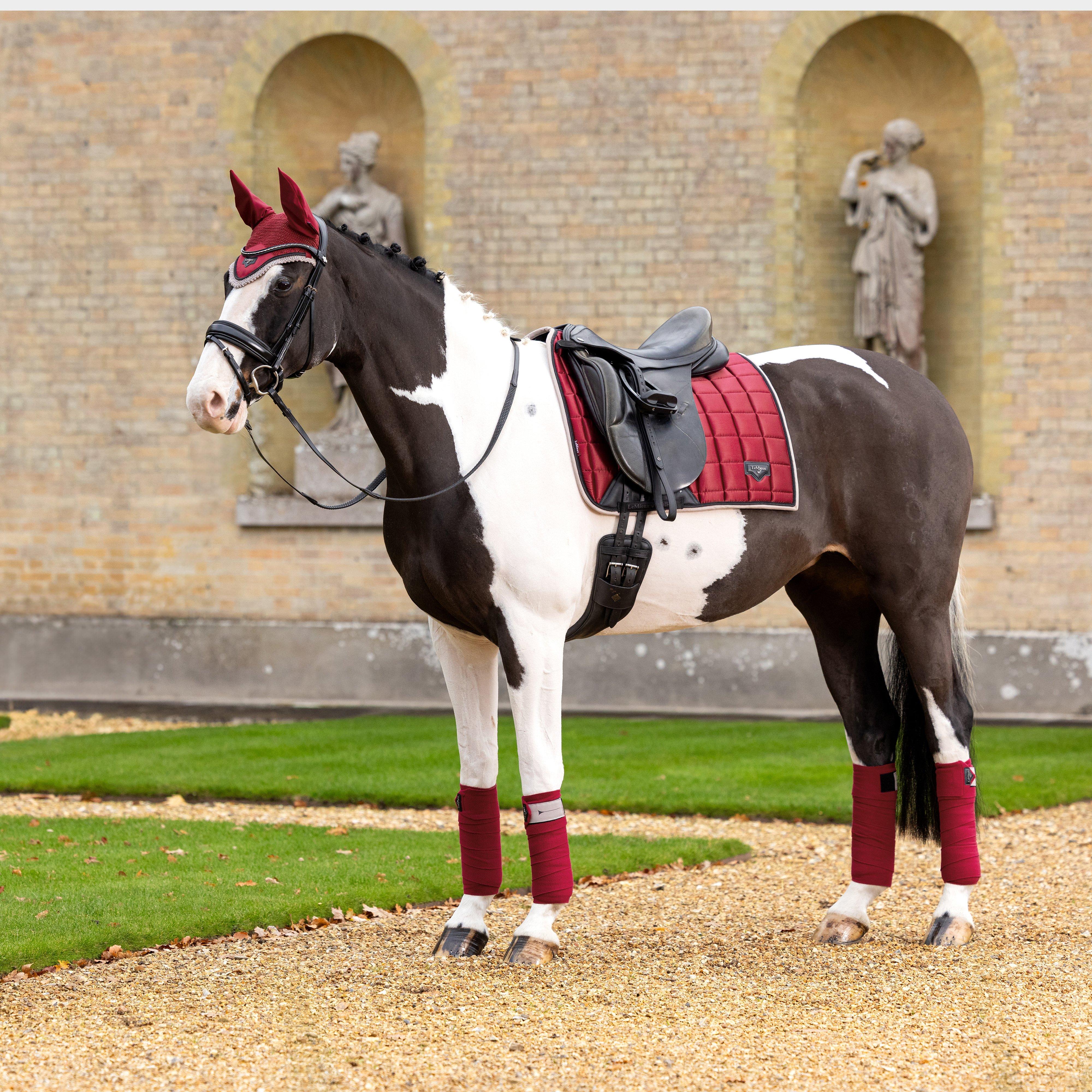 Loire Classic Dressage Square Saddle Pad Ember