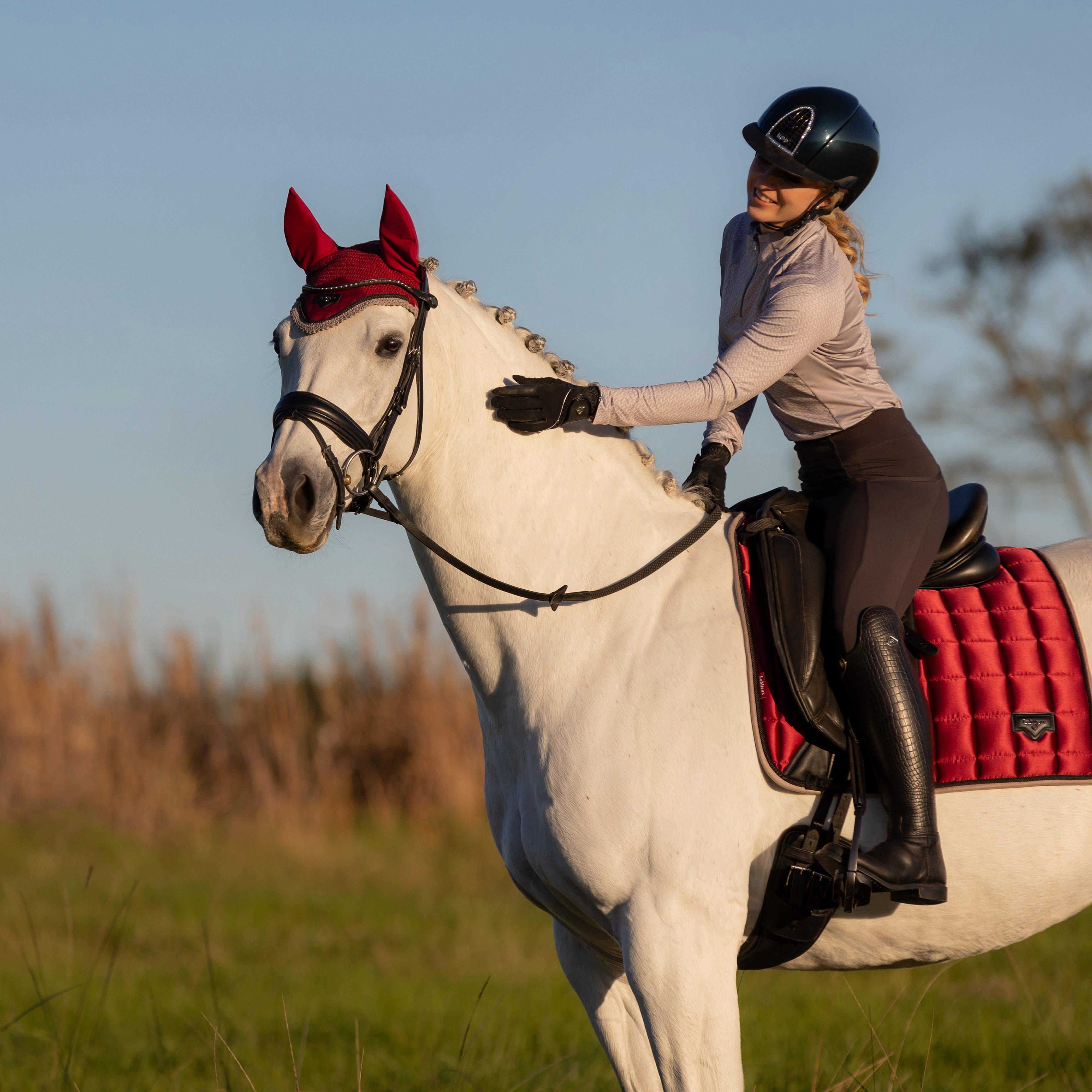 Loire Classic Dressage Square Saddle Pad Ember