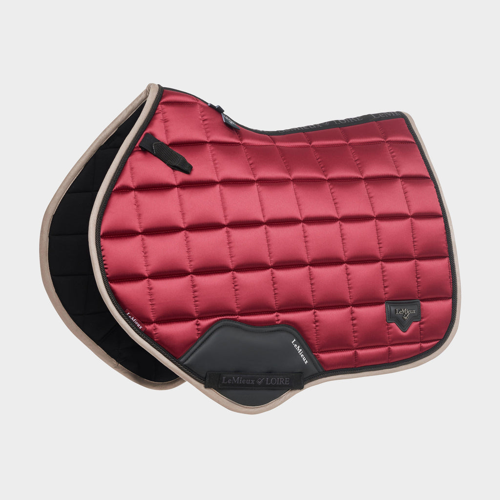 Loire Classic Close Contact Square Saddle Pad Ember
