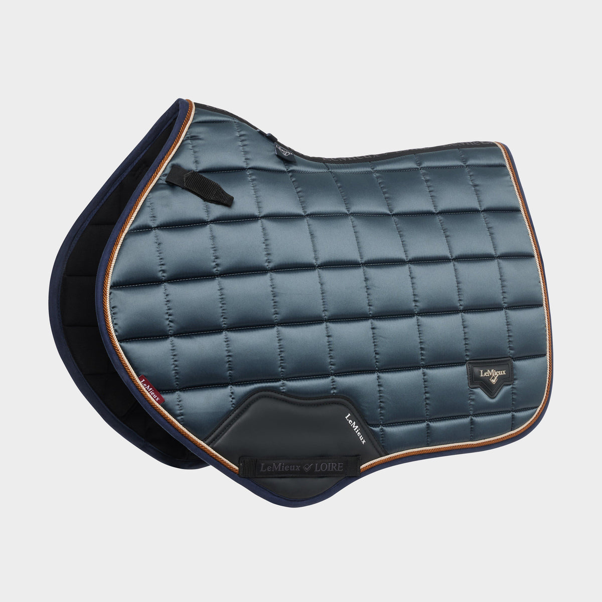 Loire Classic Close Contact Square Saddle Pad Petrol