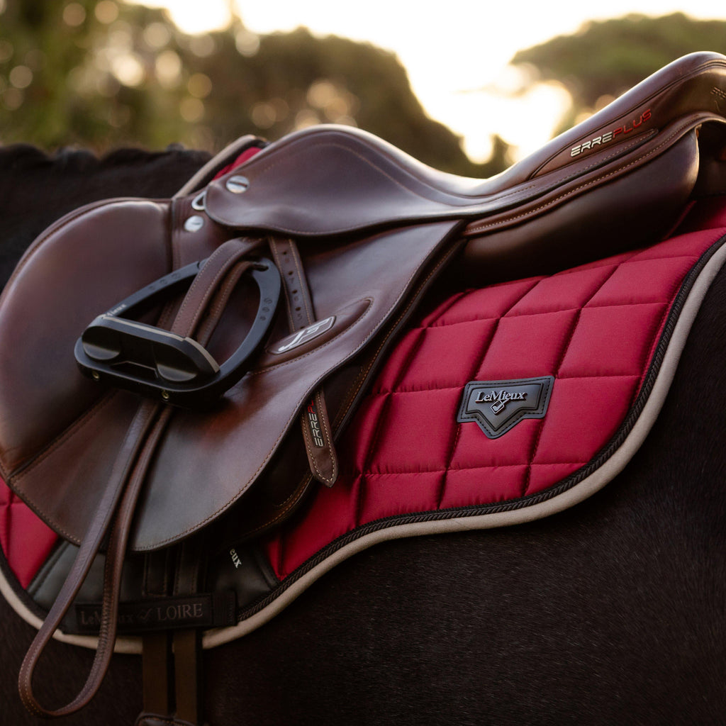 Loire Classic GP Square Saddle Pad Ember