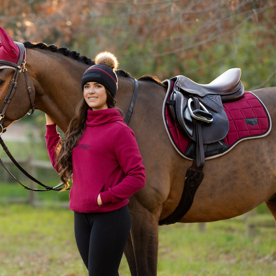Loire Classic GP Square Saddle Pad Ember
