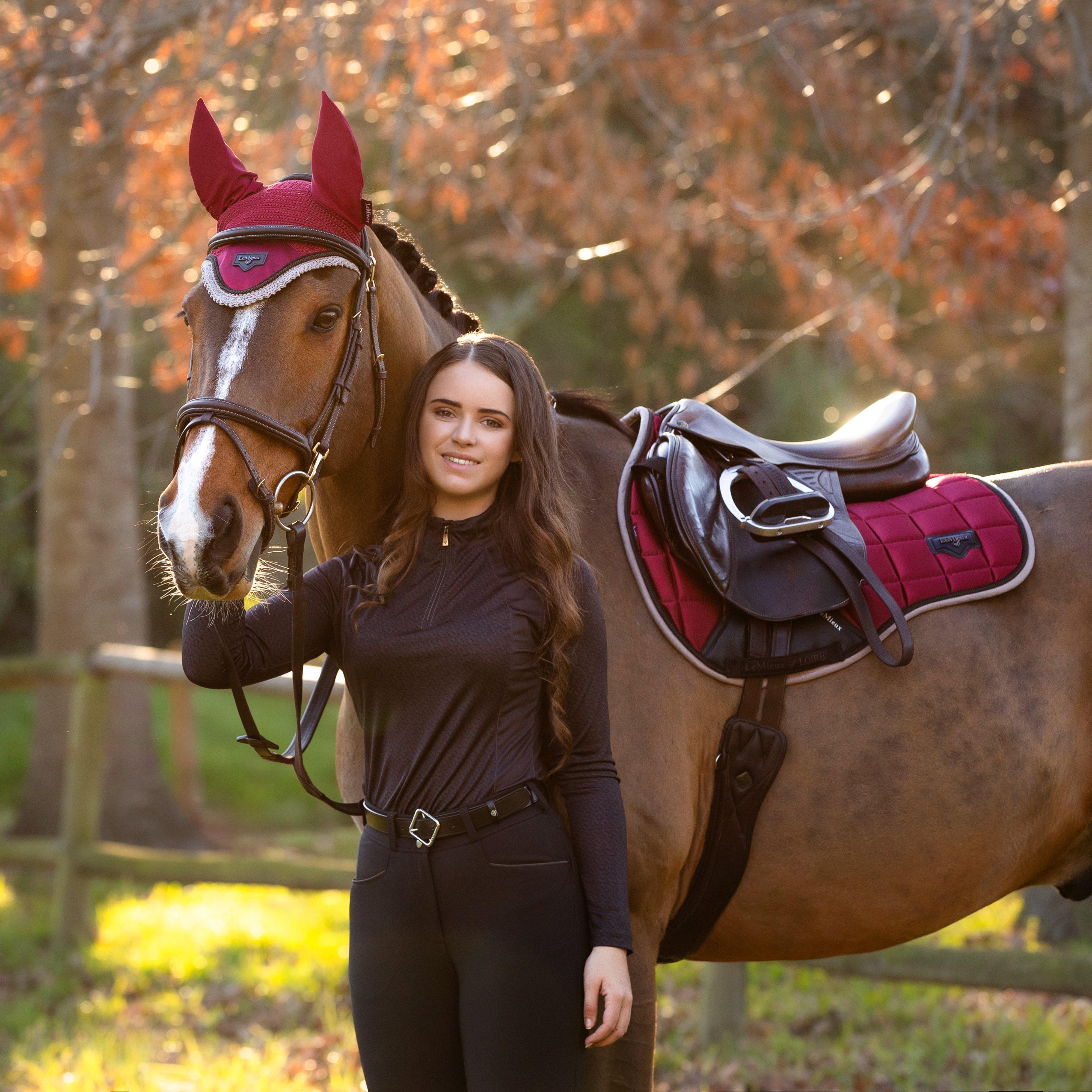 Loire Classic GP Square Saddle Pad Ember
