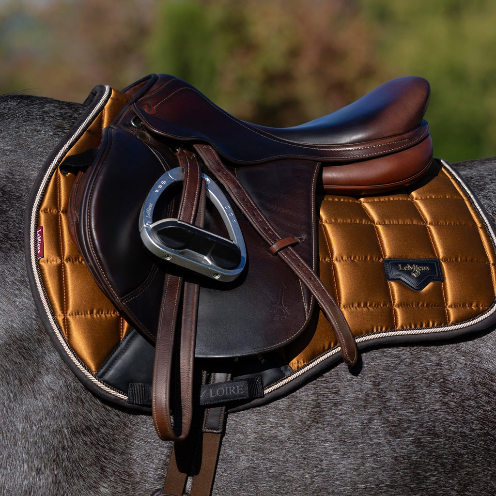 Loire Classic GP Square Saddle Pad Ginger