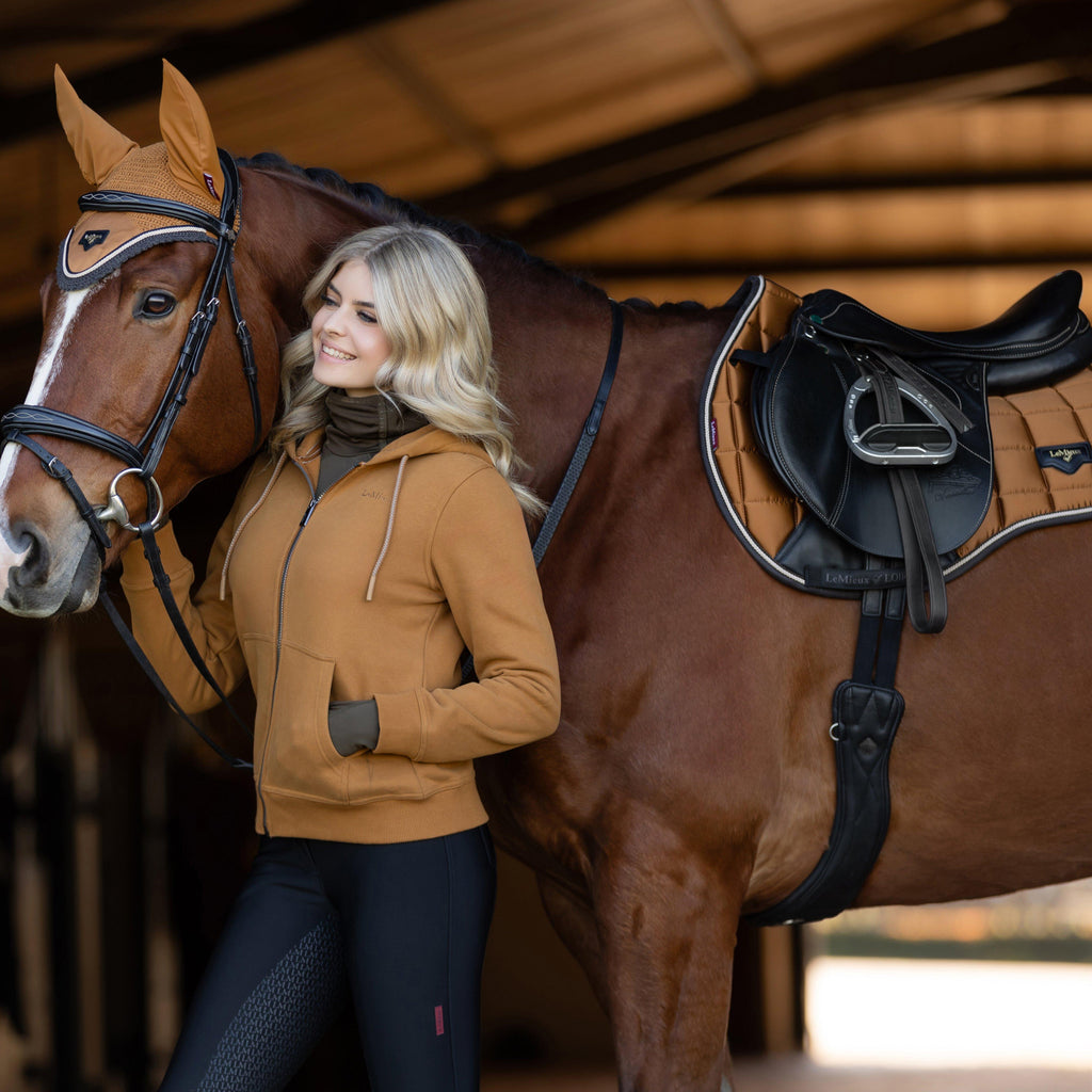 Loire Classic GP Square Saddle Pad Ginger