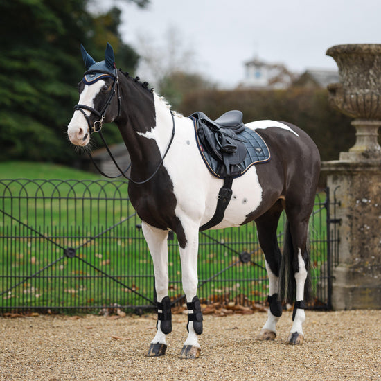 Loire Classic GP Square Saddle Pad Petrol