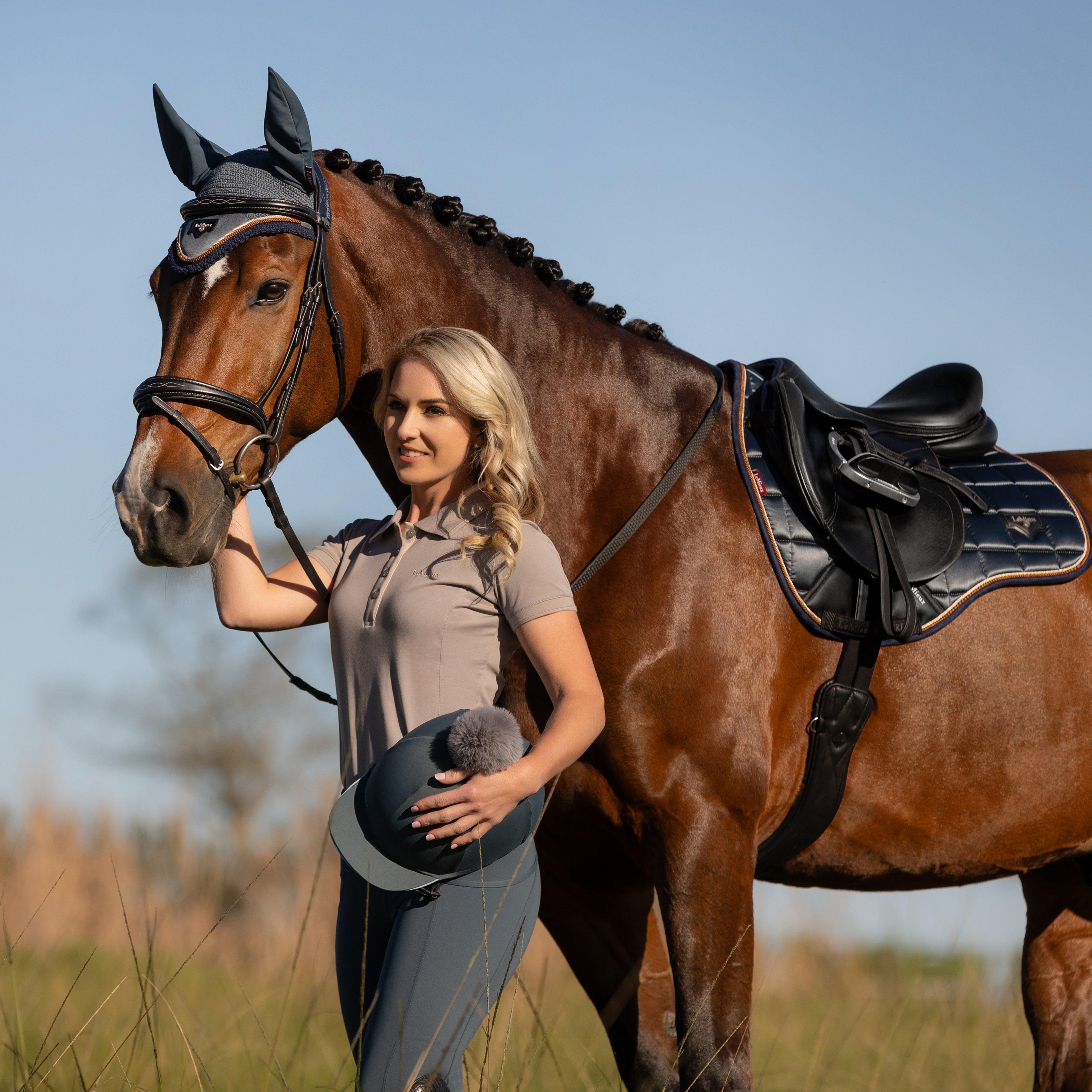 Loire Classic GP Square Saddle Pad Petrol