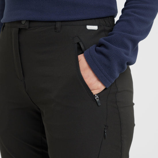 Womens Highton Stretch Walking Trousers Black