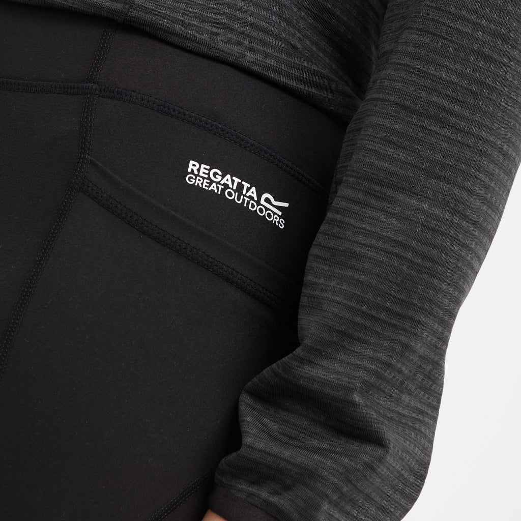 Womens Holeen Pro Compression Leggings Black