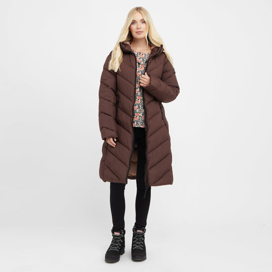 Womens Andia II Quilted Jacket Bueno Brown