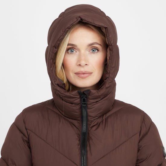 Womens Andia II Quilted Jacket Bueno Brown